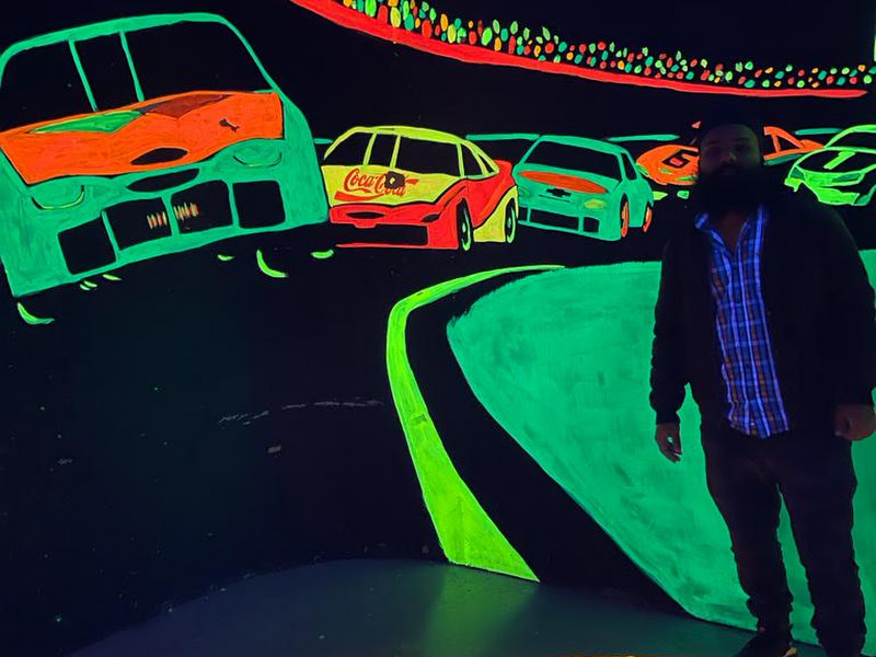 Black Magic Blacklight Mini Golf