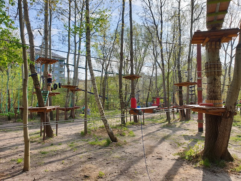 Rope Park Warsaw Ursynów, TARZANEK Ju-Huu !!!