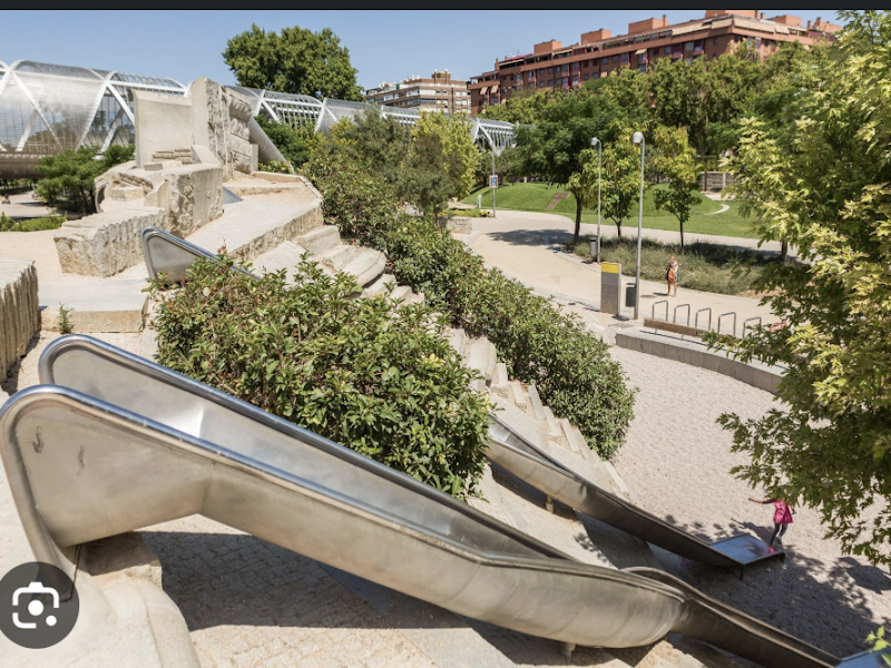 Toboganes de Madrid Río