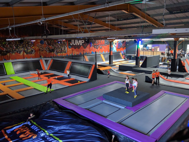 Jump Jam Trampoline Park Rock Climbing Leisure Centre