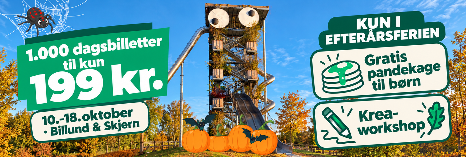 WOW PARK Billund - den vildeste lege- og forlystelsespark i skoven